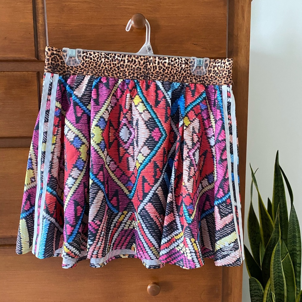 Adidas multi-patterned skirt
